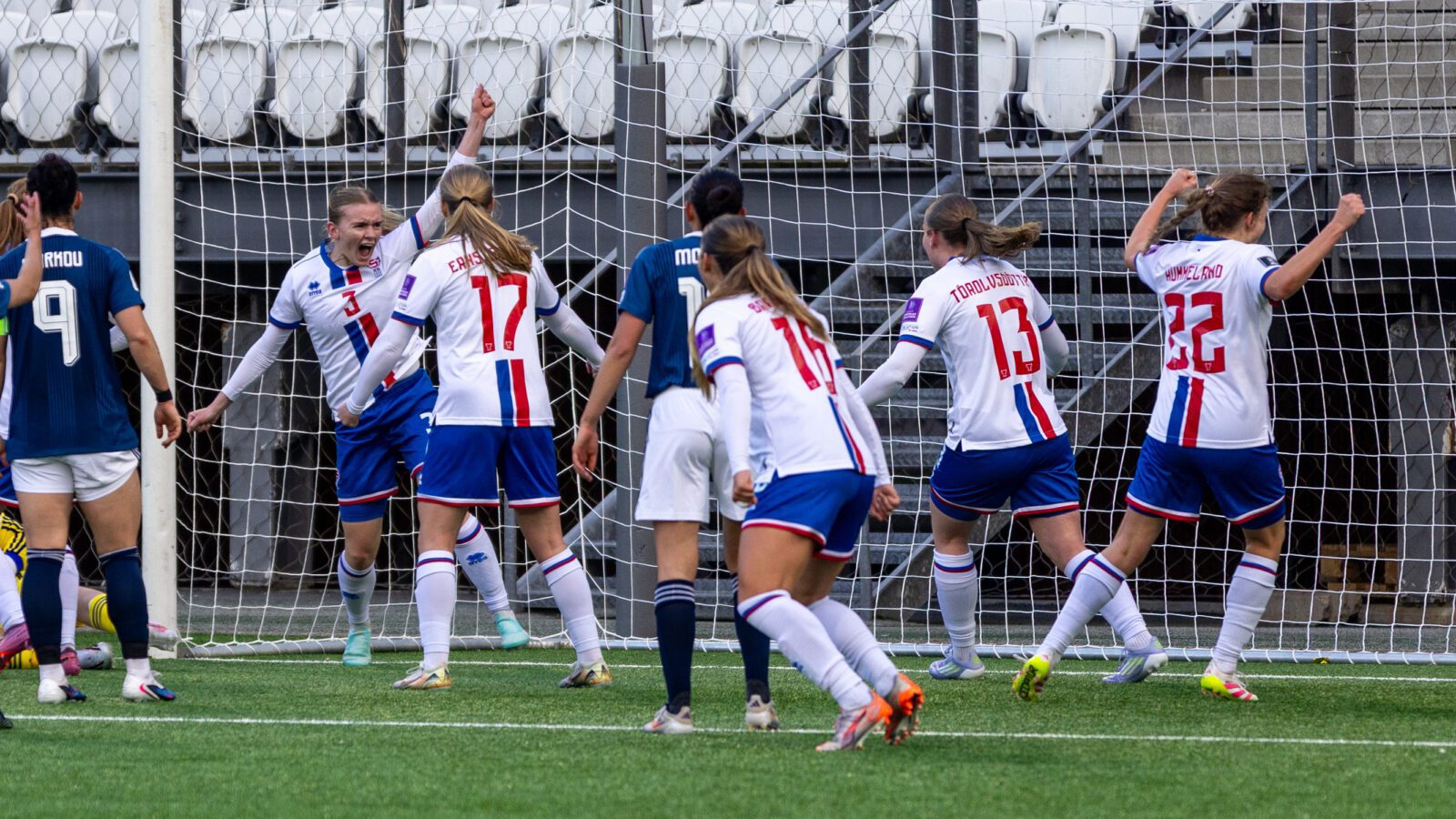 Grikkaland vann við einum